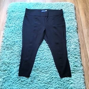 Womens black leggings size XXL